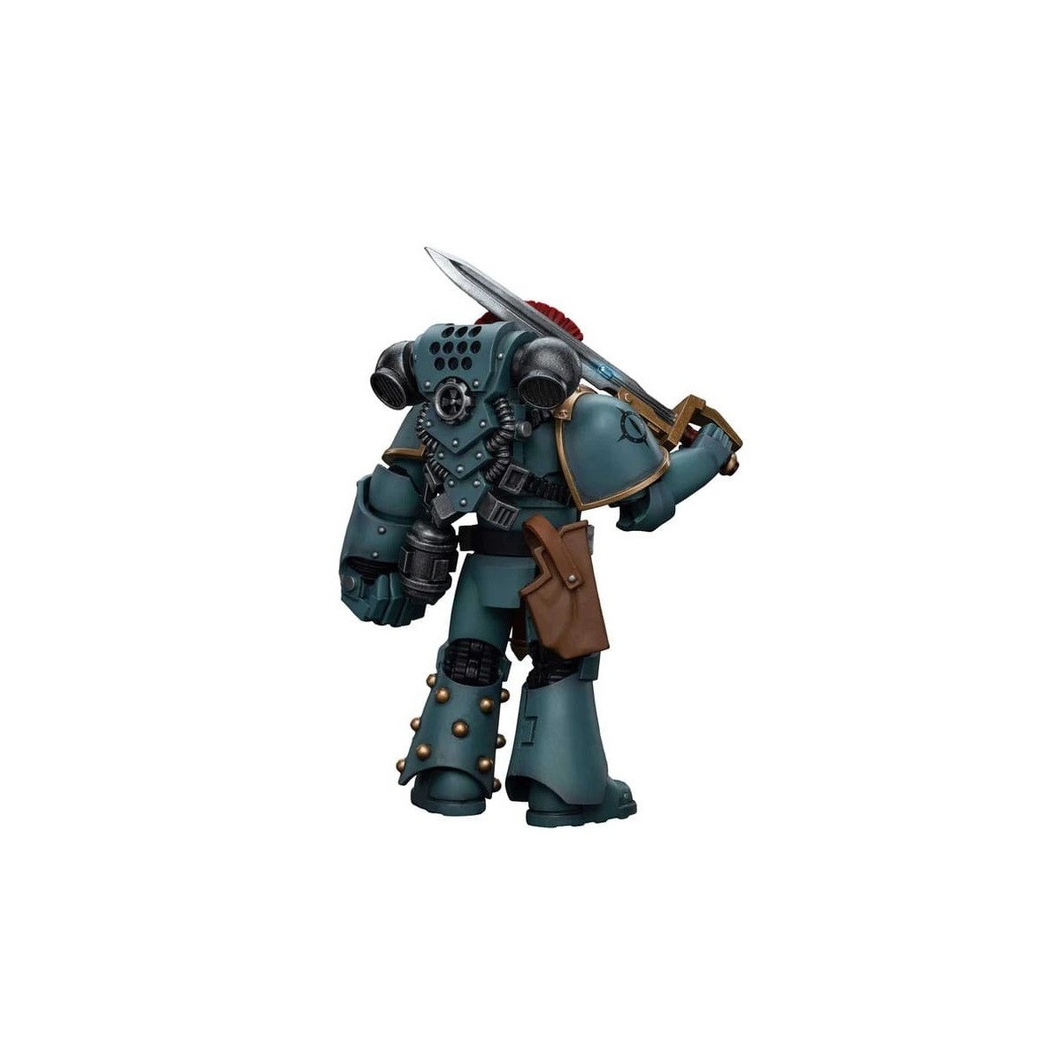 JoyToy Space marines - Figli di Horus - Sergente della squadra tattica MKIV con pugno di potere 1/18 - Warhammer 40K
