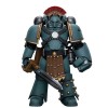 JoyToy Space marines - Figli di Horus - Sergente della squadra tattica MKIV con pugno di potere 1/18 - Warhammer 40K