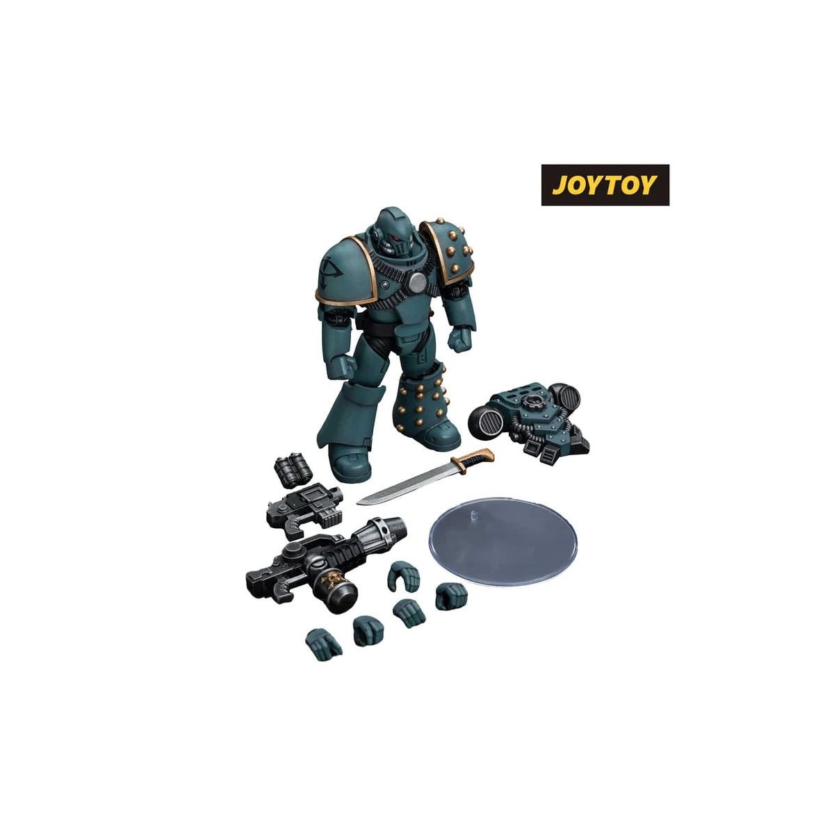 JoyToy Space marines - Figli di Horus - MKIV Squadra tattica Legionario con Flamer 1/18 - Warhammer 40K