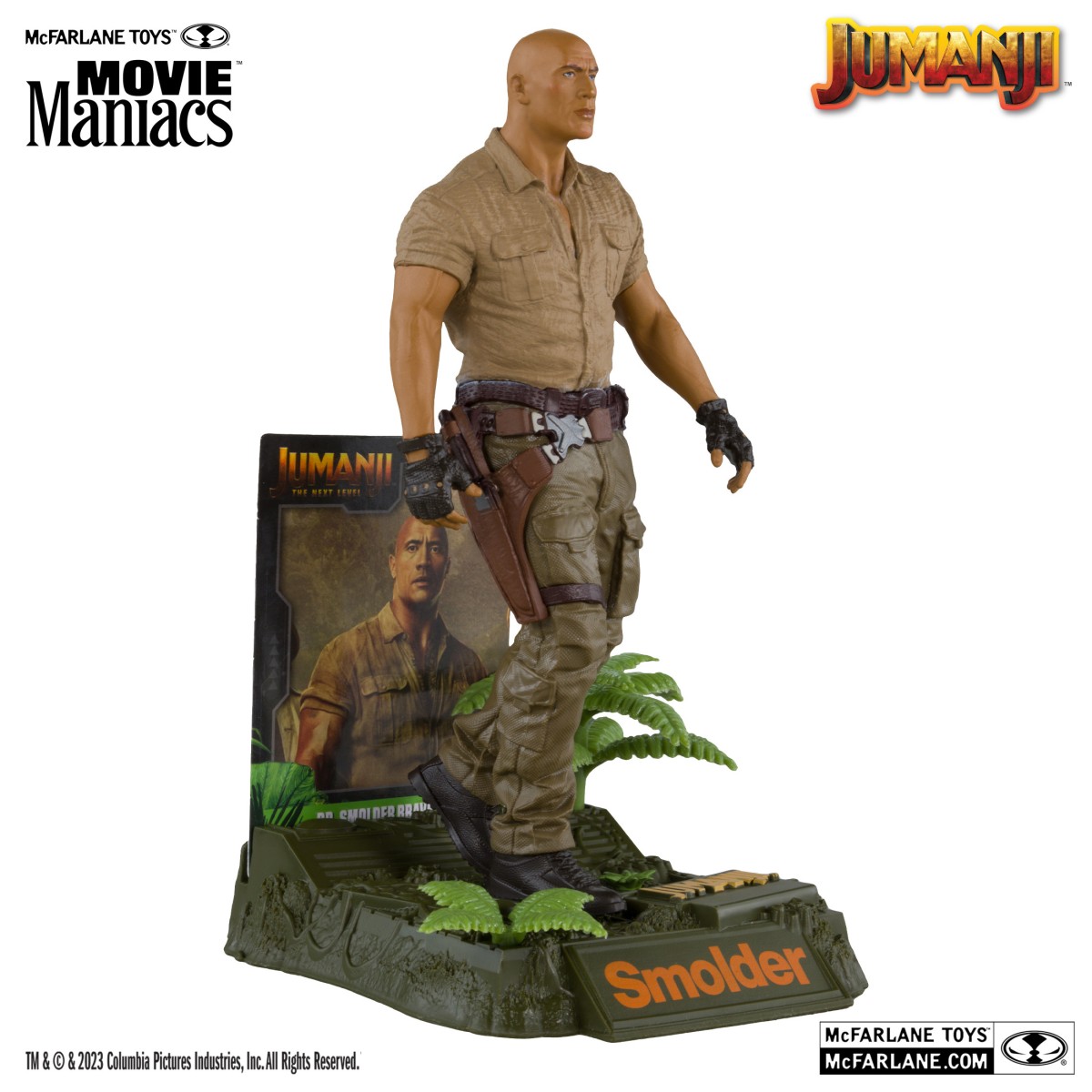 Mc Farlane - Jumanji: The Next Level Dr. Smolder Bravestone - Movie Maniacs