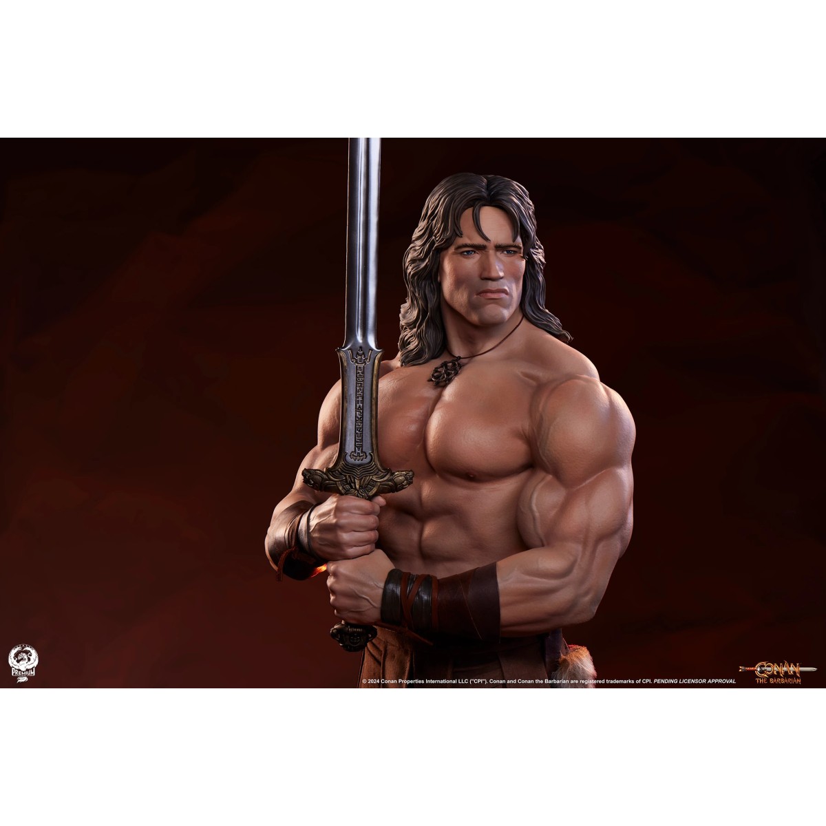 PCS Collectibles - Statua di CONAN in scala 1/2