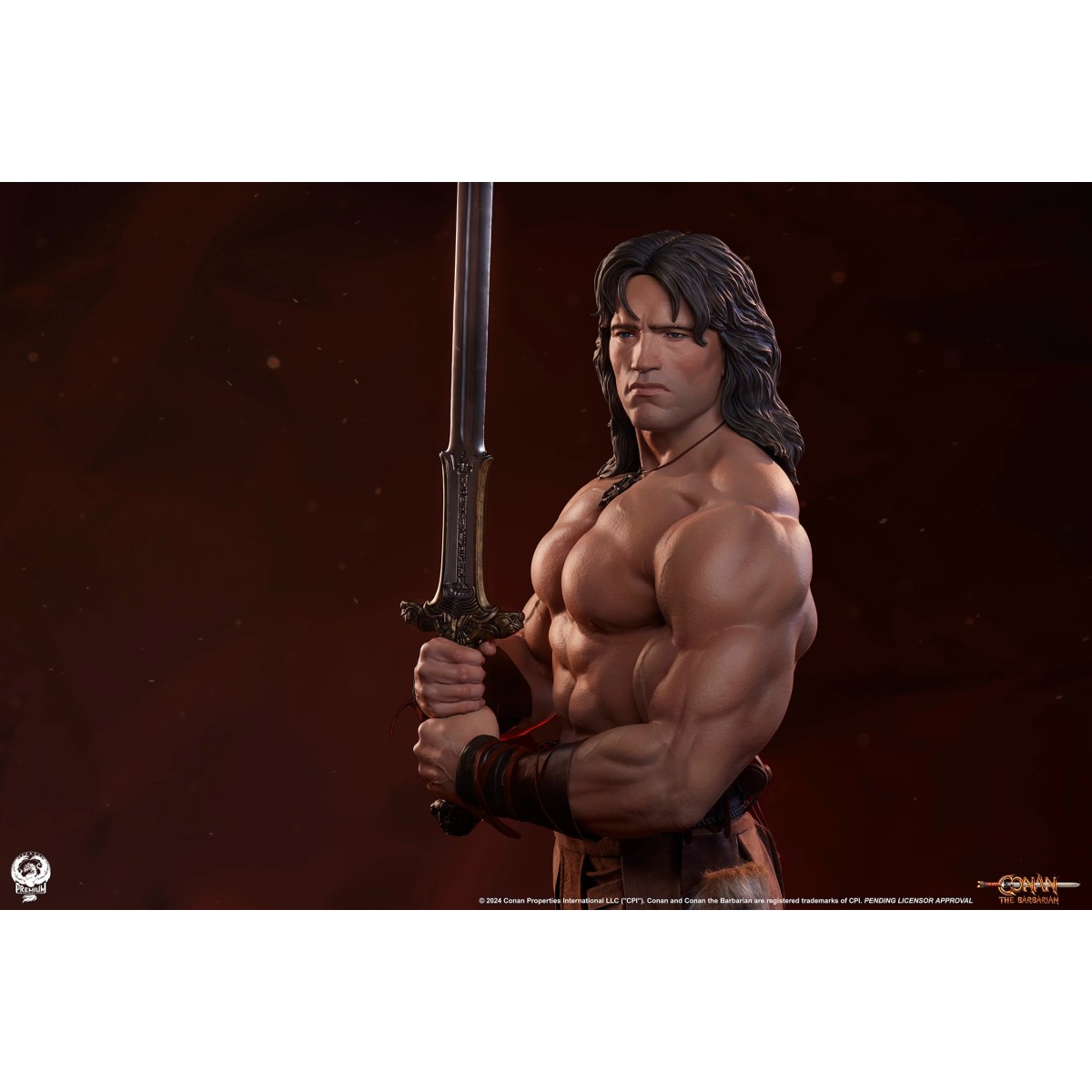 PCS Collectibles - Statua di CONAN in scala 1/2