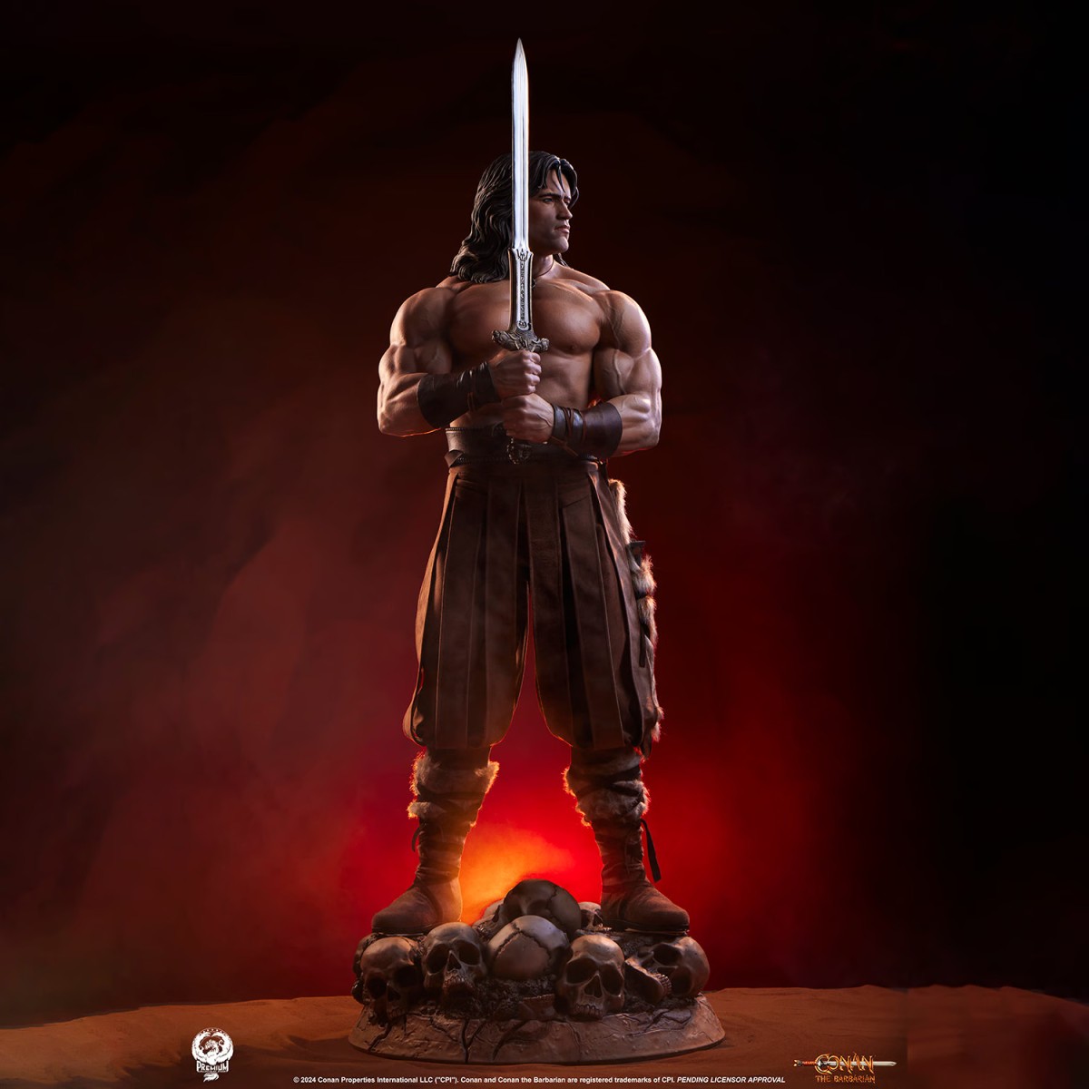 PCS Collectibles - Statua di CONAN in scala 1/2