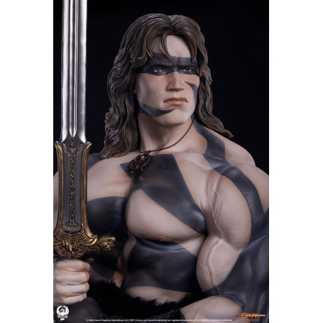 PCS Collectibles - Statua in scala 1/2 di CONAN WARPAINT