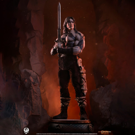 PCS Collectibles - Statua in scala 1/2 di CONAN WARPAINT
