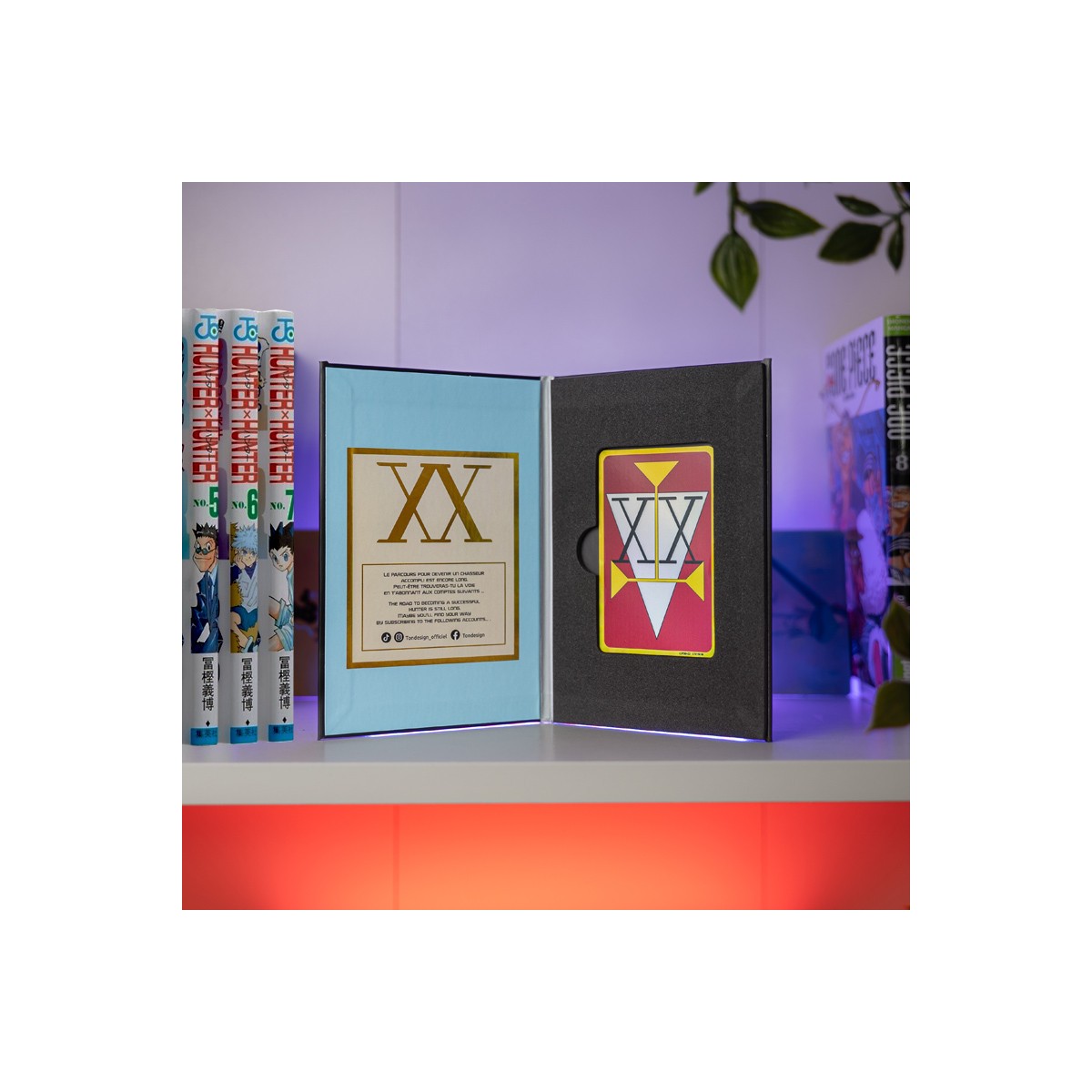 Tondesign - Riproduzione della licenza di Hunter 2 Etoiles Ging Freecs - Hunter X Hunter