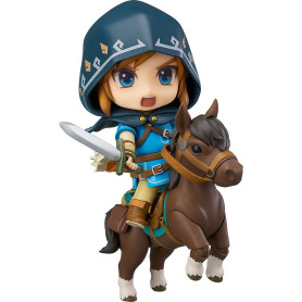 Buona compagnia del sorriso The Legend of Zelda Breath of the Wild - Nendoroid Link e il suo cavallo - Riedizione