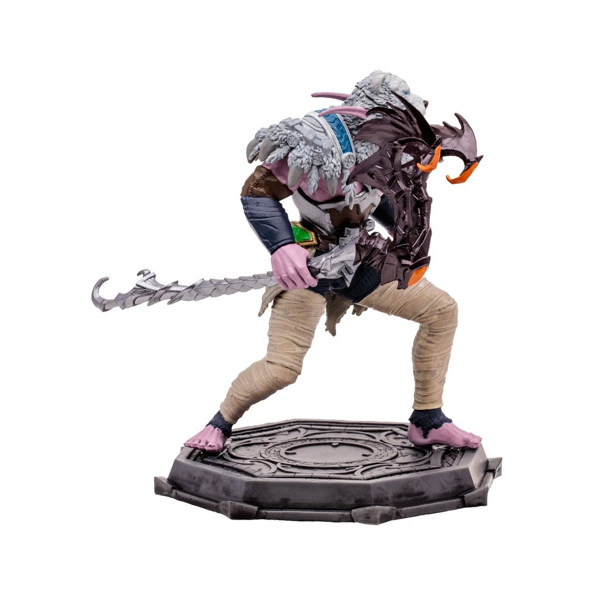 Mc Farlane Blizzard - World of Warcraft - Elfo notturno: Druido / Rogue - Versione comune