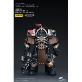 JoyToy - Figli di Horus - Squadra Terminator di Justaerin - Justaerin con ascia di Carsoran 1/18 - L'Eresia di Horus