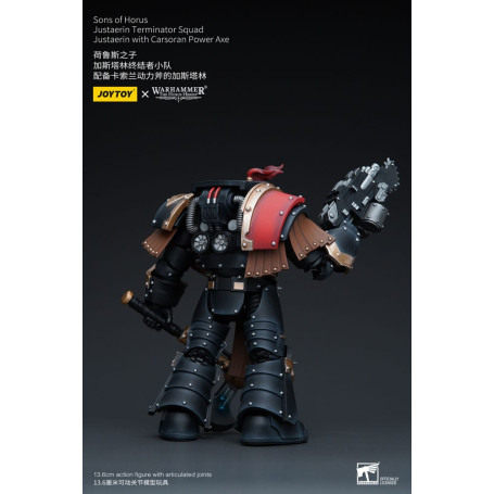 JoyToy - Figli di Horus - Squadra Terminator di Justaerin - Justaerin con ascia di Carsoran 1/18 - L'Eresia di Horus