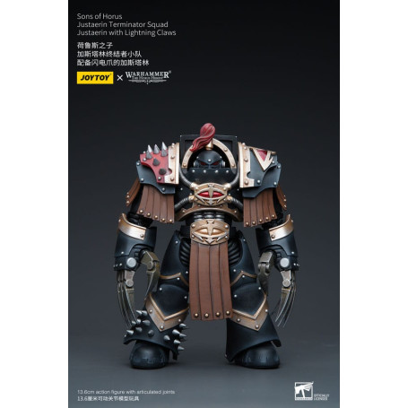 JoyToy - Figli di Horus - Squadra Terminator di Justaerin - Justaerin con artigli da fulmine 1/18 - L'Eresia di Horus