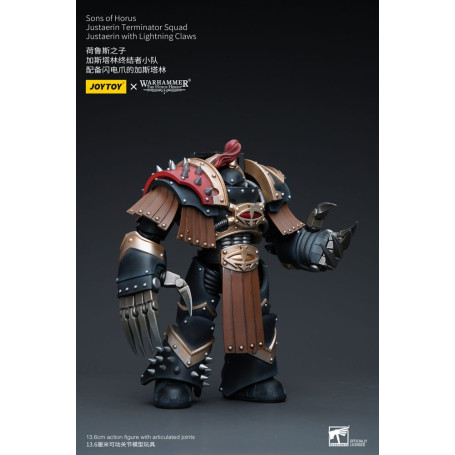 JoyToy - Figli di Horus - Squadra Terminator di Justaerin - Justaerin con artigli da fulmine 1/18 - L'Eresia di Horus