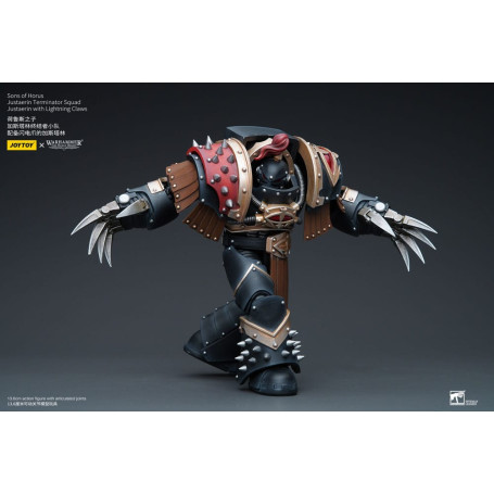 JoyToy - Figli di Horus - Squadra Terminator di Justaerin - Justaerin con artigli da fulmine 1/18 - L'Eresia di Horus