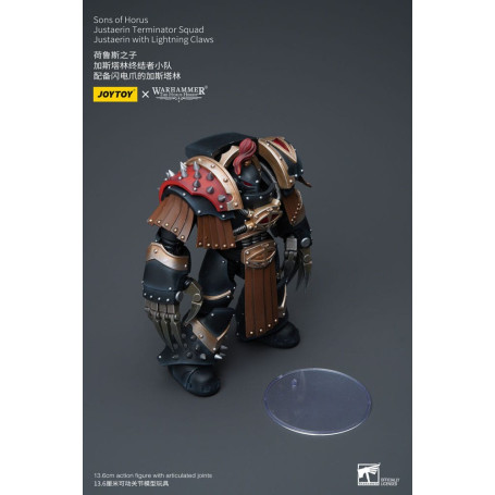 JoyToy - Figli di Horus - Squadra Terminator di Justaerin - Justaerin con artigli da fulmine 1/18 - L'Eresia di Horus