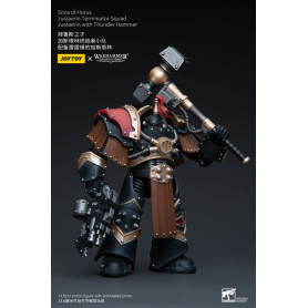 JoyToy - Figli di Horus - Squadra Terminator di Justaerin - Justaerin con martello tonante 1/18 - L'Eresia di Horus