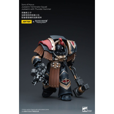 JoyToy - Figli di Horus - Squadra Terminator di Justaerin - Justaerin con martello tonante 1/18 - L'Eresia di Horus
