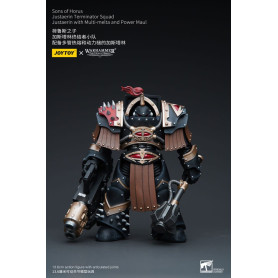 JoyToy - Figli di Horus - Squadra di Terminator Justaerin - Justaerin con Multi-melta e Power Maul 1/18 - L'Eresia di Horus