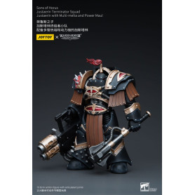 JoyToy - Figli di Horus - Squadra di Terminator Justaerin - Justaerin con Multi-melta e Power Maul 1/18 - L'Eresia di Horus