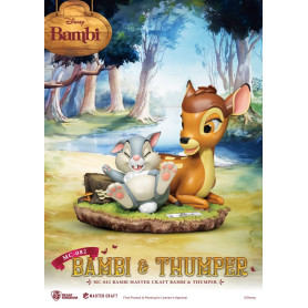 Regno delle bestie Disney - Master Craft Bambi & Panpan - Thumper