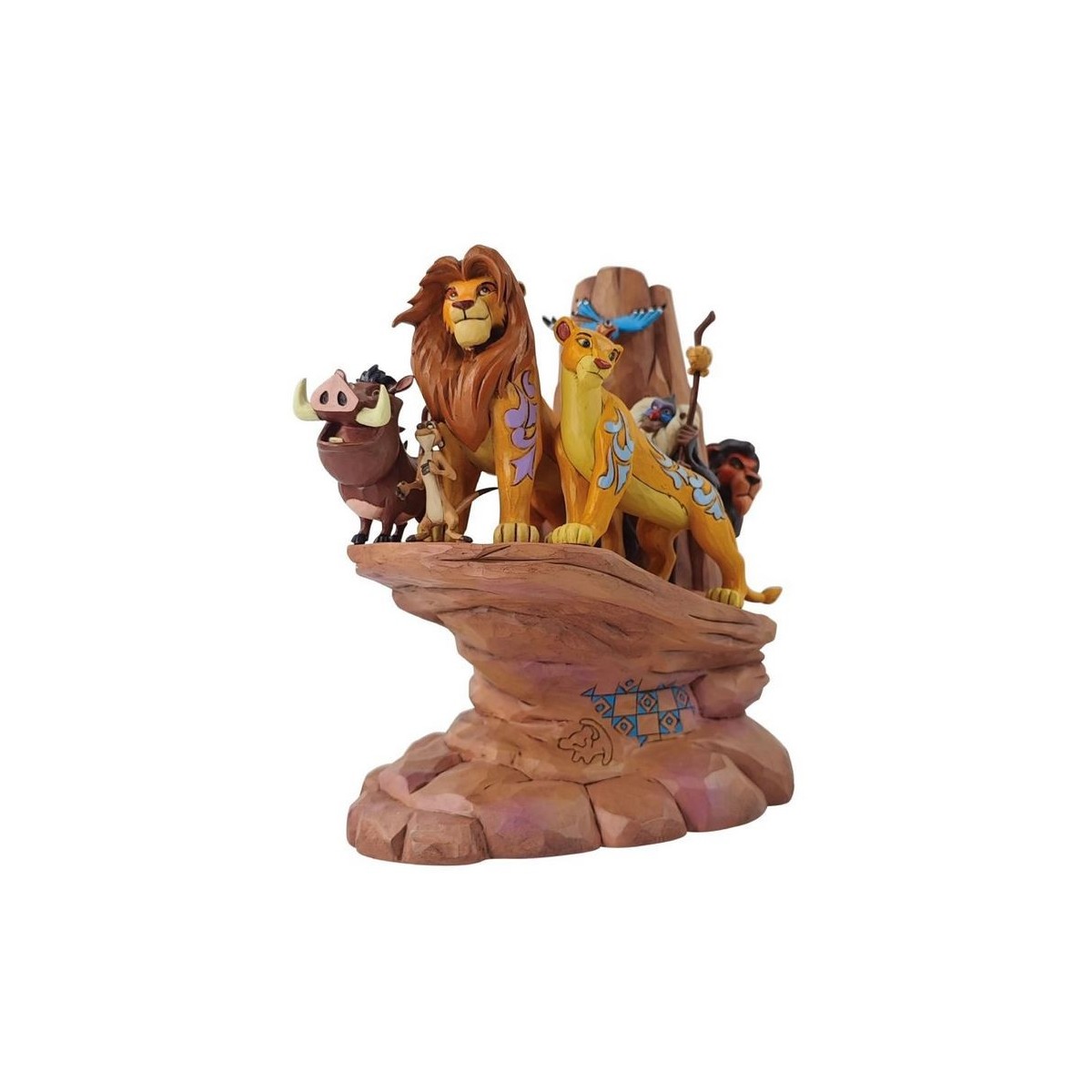 Enesco Disney Tradition di Jim Shore - Il Re Leone "Scolpito nella pietra" - 30° anniversario