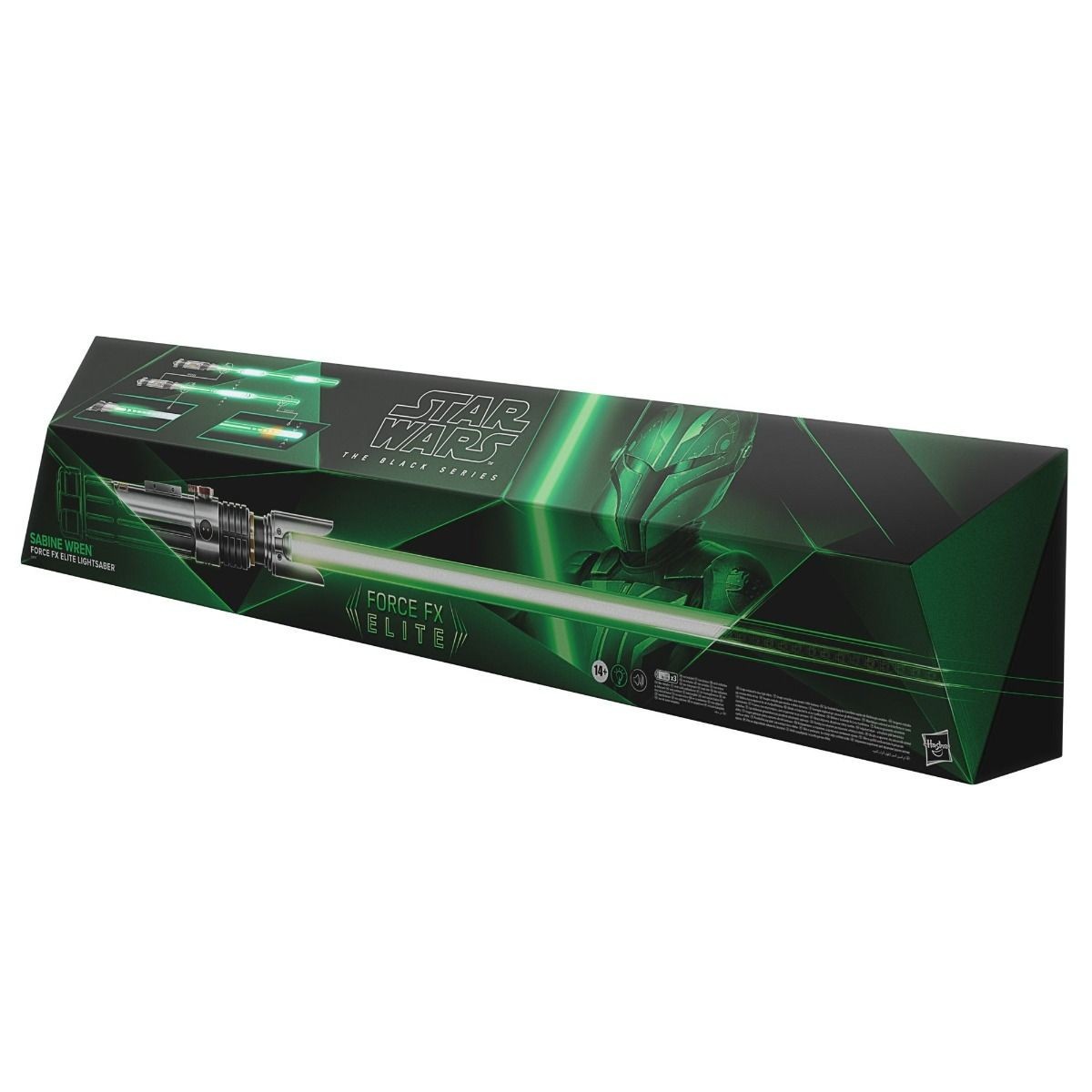Hasbro - Spada laser Force Fx Sabine Wren - Serie nera Replica Elite