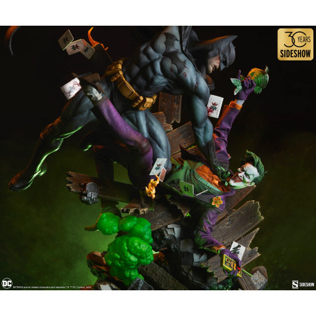 Sideshow 30 anni - Dc Comics - Batman vs Joker: Eternal Enemies Formato Premium 1/4