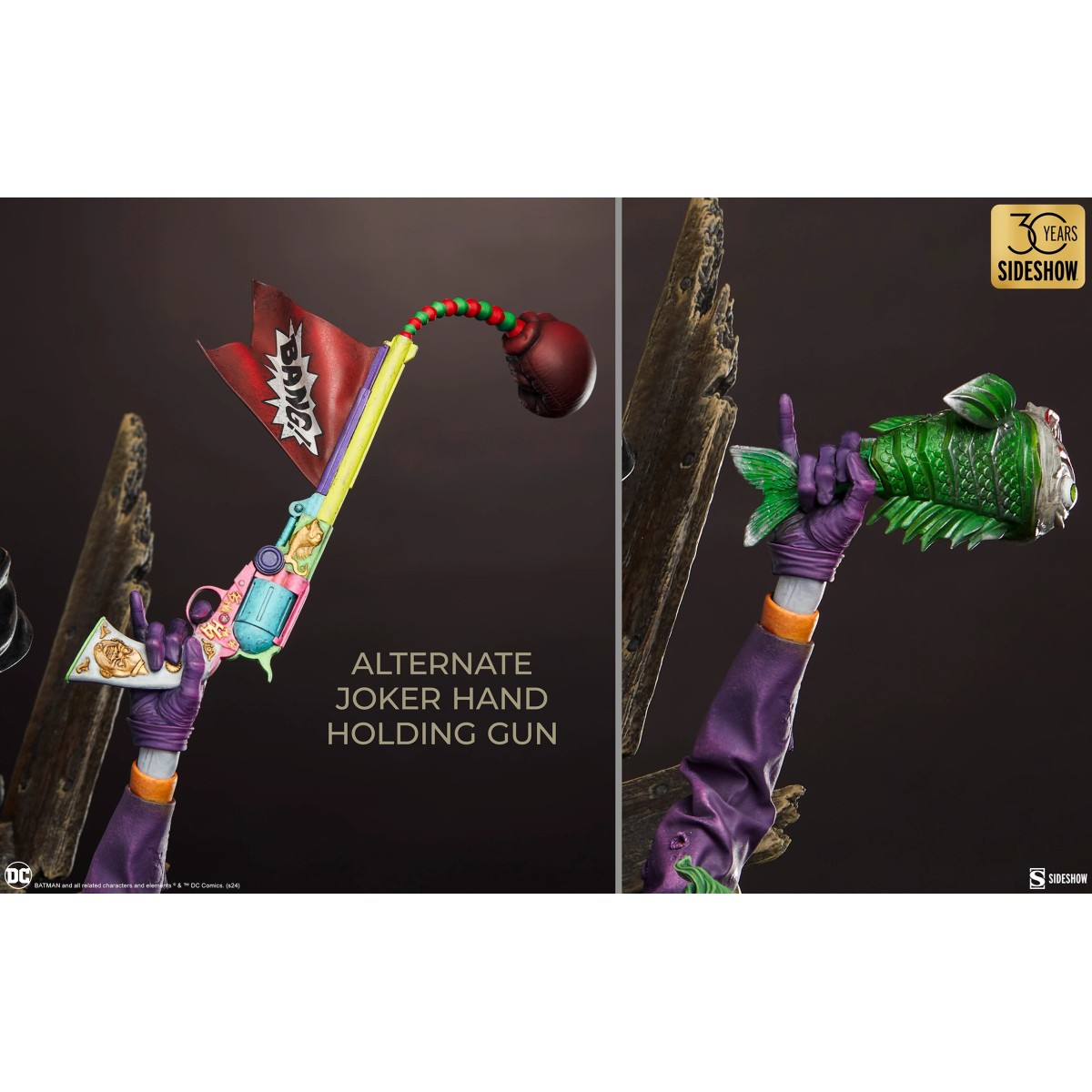 Sideshow 30 anni - Dc Comics - Batman vs Joker: Eternal Enemies Formato Premium 1/4