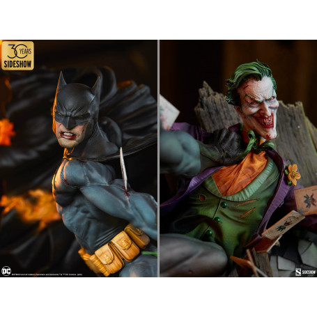 Sideshow 30 anni - Dc Comics - Batman vs Joker: Eternal Enemies Formato Premium 1/4
