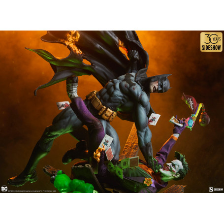 Sideshow 30 anni - Dc Comics - Batman vs Joker: Eternal Enemies Formato Premium 1/4