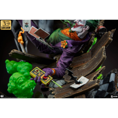 Sideshow 30 anni - Dc Comics - Batman vs Joker: Eternal Enemies Formato Premium 1/4