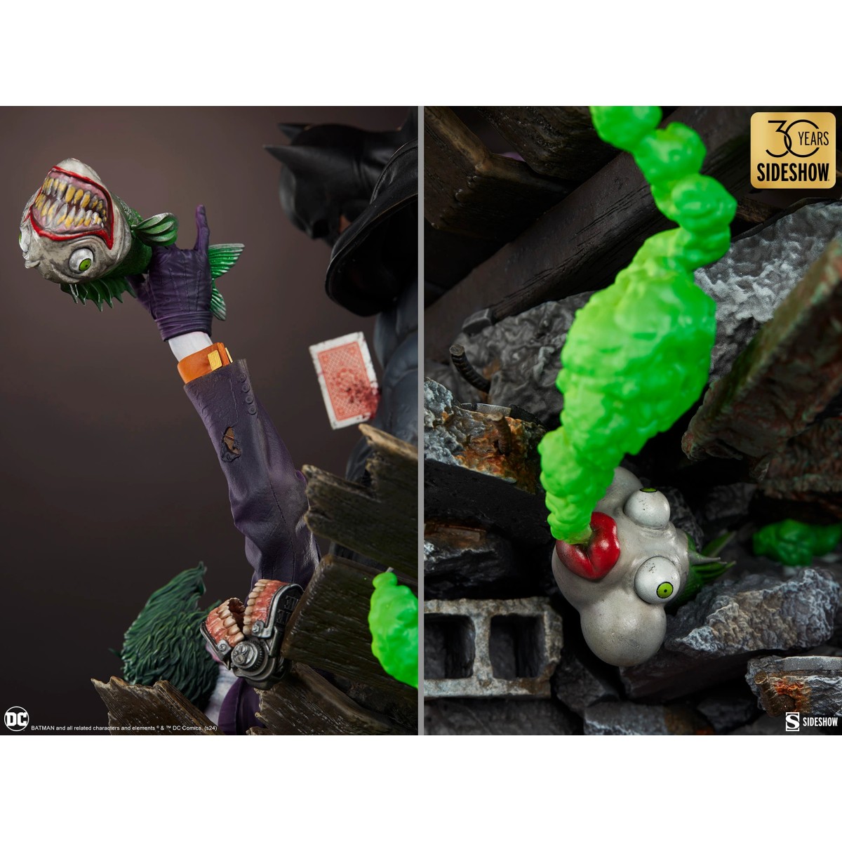 Sideshow 30 anni - Dc Comics - Batman vs Joker: Eternal Enemies Formato Premium 1/4
