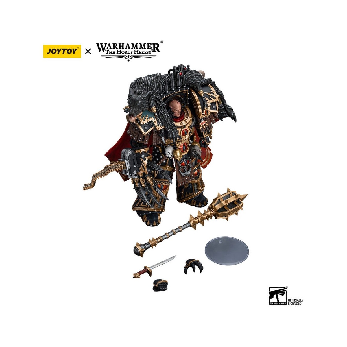 JoyToy Space Marine - Figli di Horus - Warmaster Horus Primarca della XVlth Legion - 1/18 - Warhammer L'Eresia di Horus