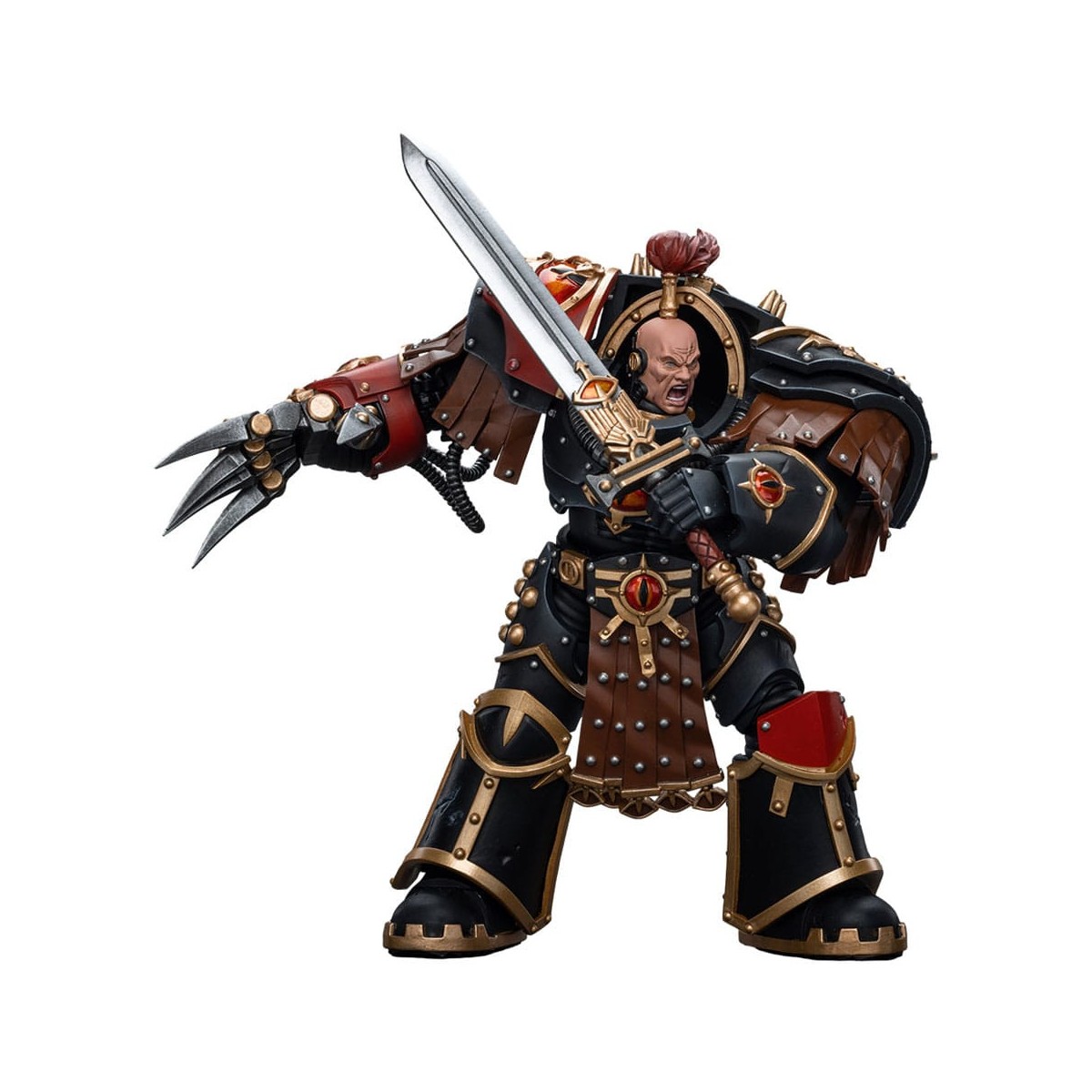 JoyToy Space Marine - Figli di Horus - Ezekyle Abaddon Primo Capitano della XVlth Legion - 1/18 - Warhammer L'Eresia di Horus