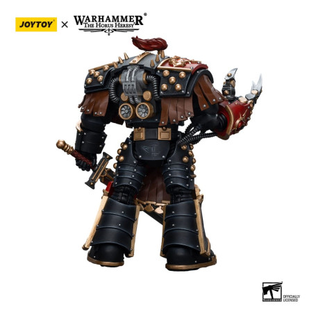 JoyToy Space Marine - Figli di Horus - Ezekyle Abaddon Primo Capitano della XVlth Legion - 1/18 - Warhammer L'Eresia di Horus