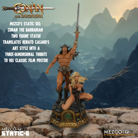 Mezco - Statua Static 6 - Conan il barbaro (1982) 1/6