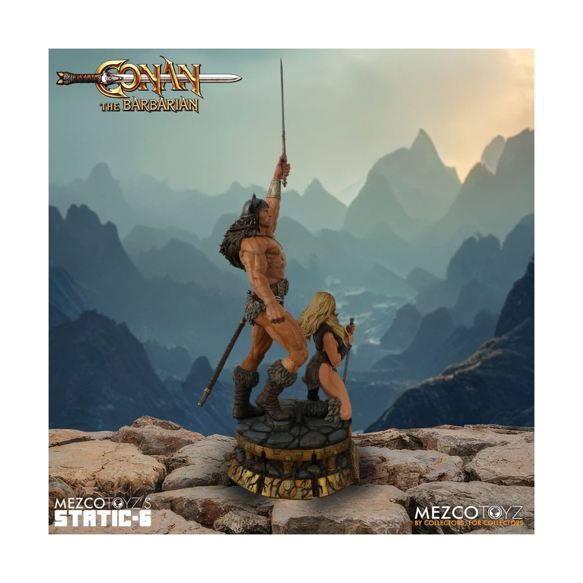 Mezco - Statua Static 6 - Conan il barbaro (1982) 1/6