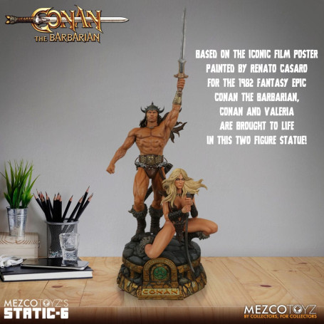 Mezco - Statua Static 6 - Conan il barbaro (1982) 1/6