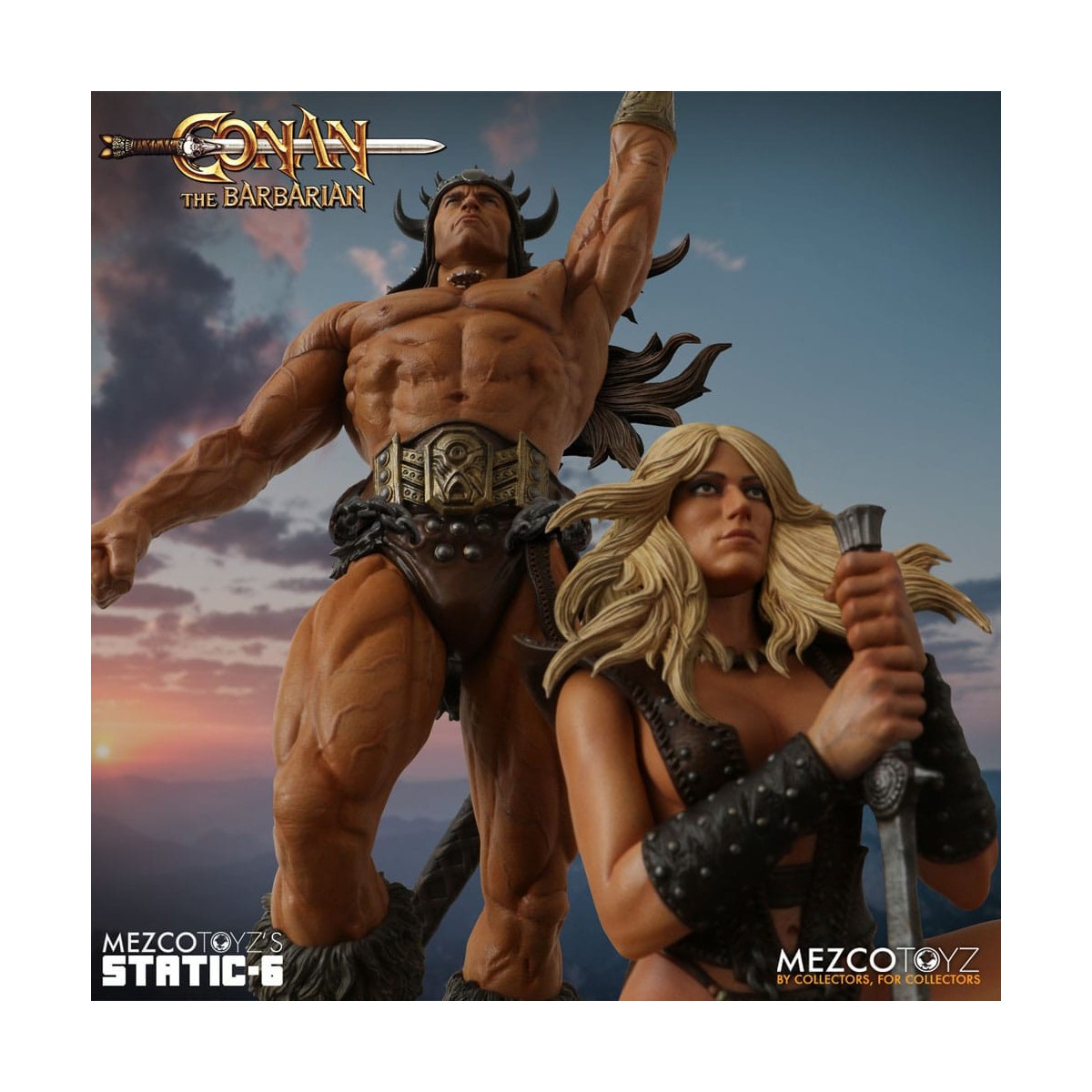 Mezco - Statua Static 6 - Conan il barbaro (1982) 1/6
