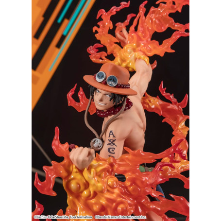 Bandai One Piece - Portgas. D. Ace - Bounty Rush 5° Anniversario - Figuarts Zero Extra Battle