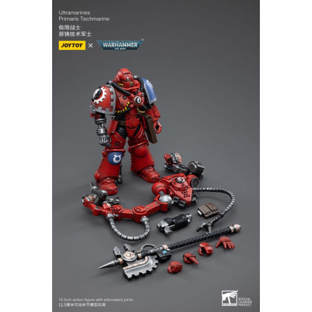 JoyToy - Space Marine - Ultramarines - Techmarine Brother Tybestis 1/18 - Warhammer 40K