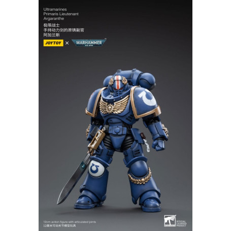 JoyToy - Space Marine - Ultramarines - Primaris Tenente Argaranthe 1/18 - Warhammer 40K