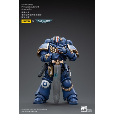 JoyToy - Space Marine - Ultramarines - Primaris Tenente Argaranthe 1/18 - Warhammer 40K