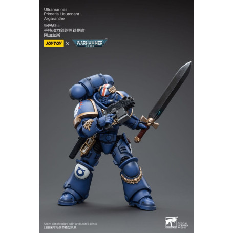 JoyToy - Space Marine - Ultramarines - Primaris Tenente Argaranthe 1/18 - Warhammer 40K