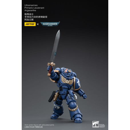 JoyToy - Space Marine - Ultramarines - Primaris Tenente Argaranthe 1/18 - Warhammer 40K
