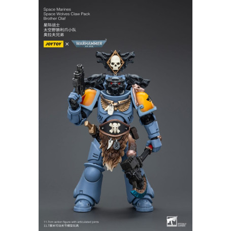 JoyToy Space Marine - Lupi Spaziali - Pacchetto Artiglio Fratello Olaf 1/18 - Warhammer 40K