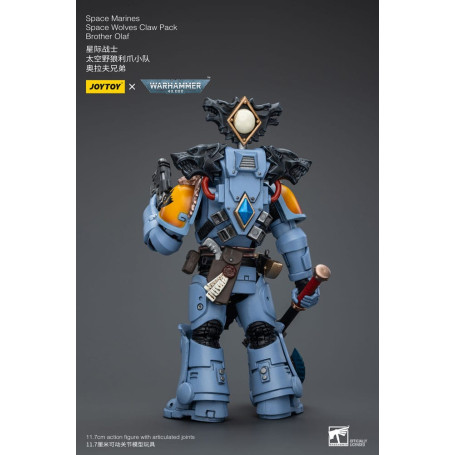 JoyToy Space Marine - Lupi Spaziali - Pacchetto Artiglio Fratello Olaf 1/18 - Warhammer 40K