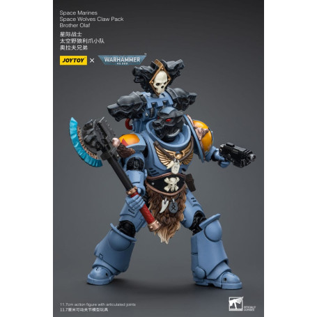 JoyToy Space Marine - Lupi Spaziali - Pacchetto Artiglio Fratello Olaf 1/18 - Warhammer 40K