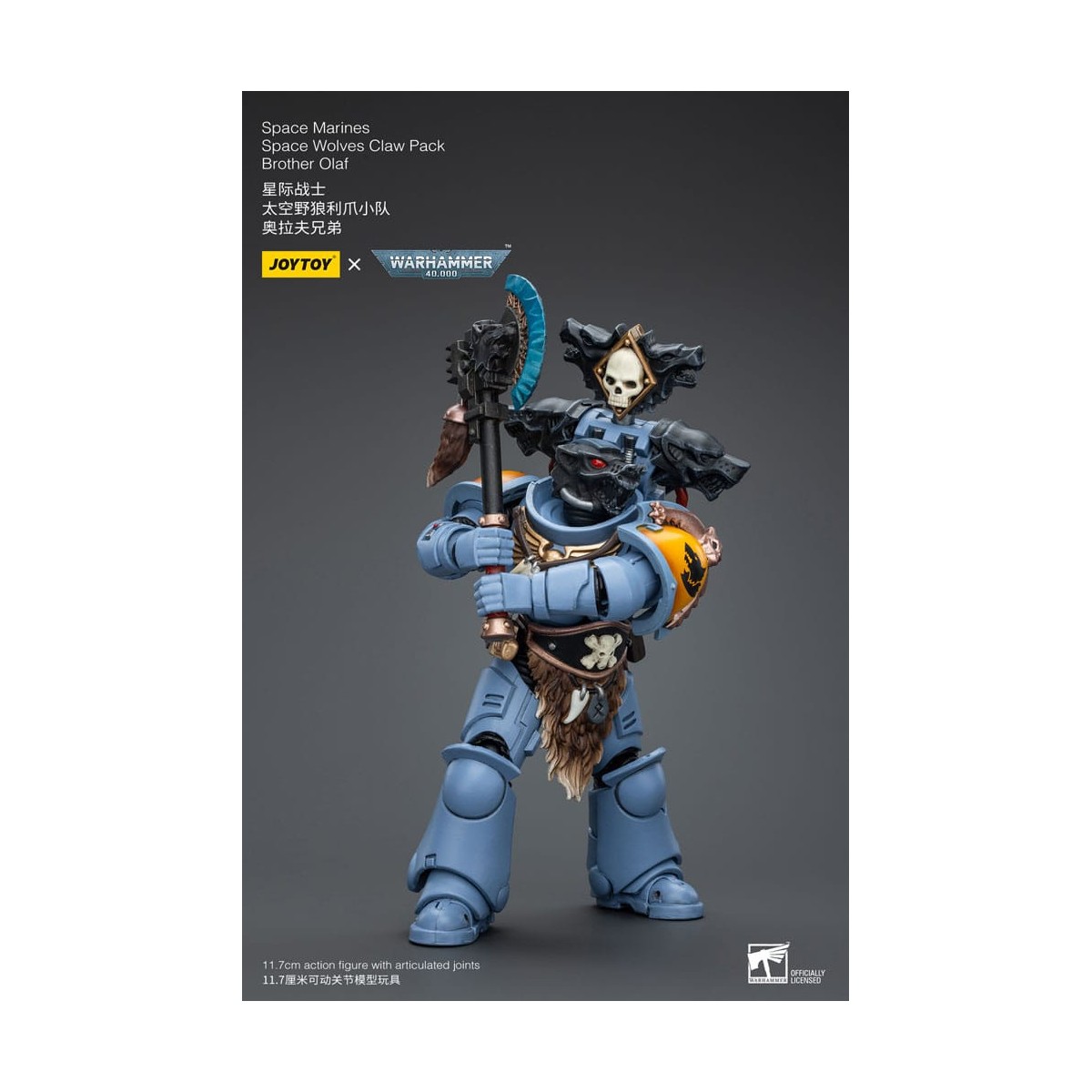 JoyToy Space Marine - Lupi Spaziali - Pacchetto Artiglio Fratello Olaf 1/18 - Warhammer 40K