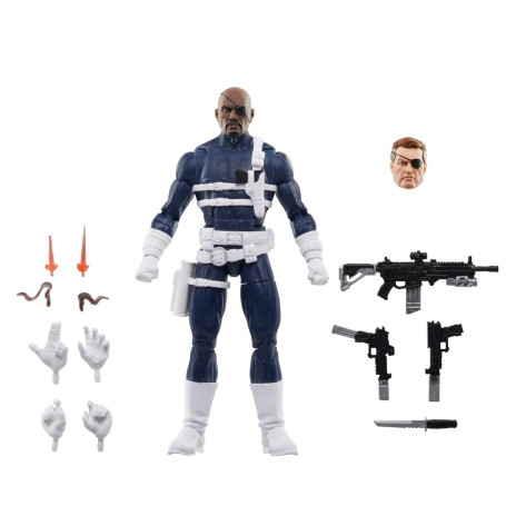 Marvel Legends - S.H.I.E.L.D. confezione da 3 pezzi - Sharon Carter - Nick Fury - Dum Dum Dugan