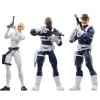 Marvel Legends - S.H.I.E.L.D. confezione da 3 pezzi - Sharon Carter - Nick Fury - Dum Dum Dugan